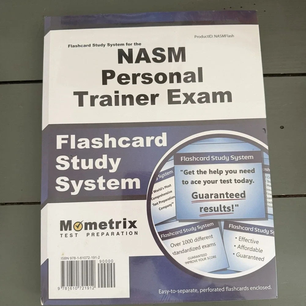 New Sealed Flashcard Study System for the NASM Personal Trainer Exam